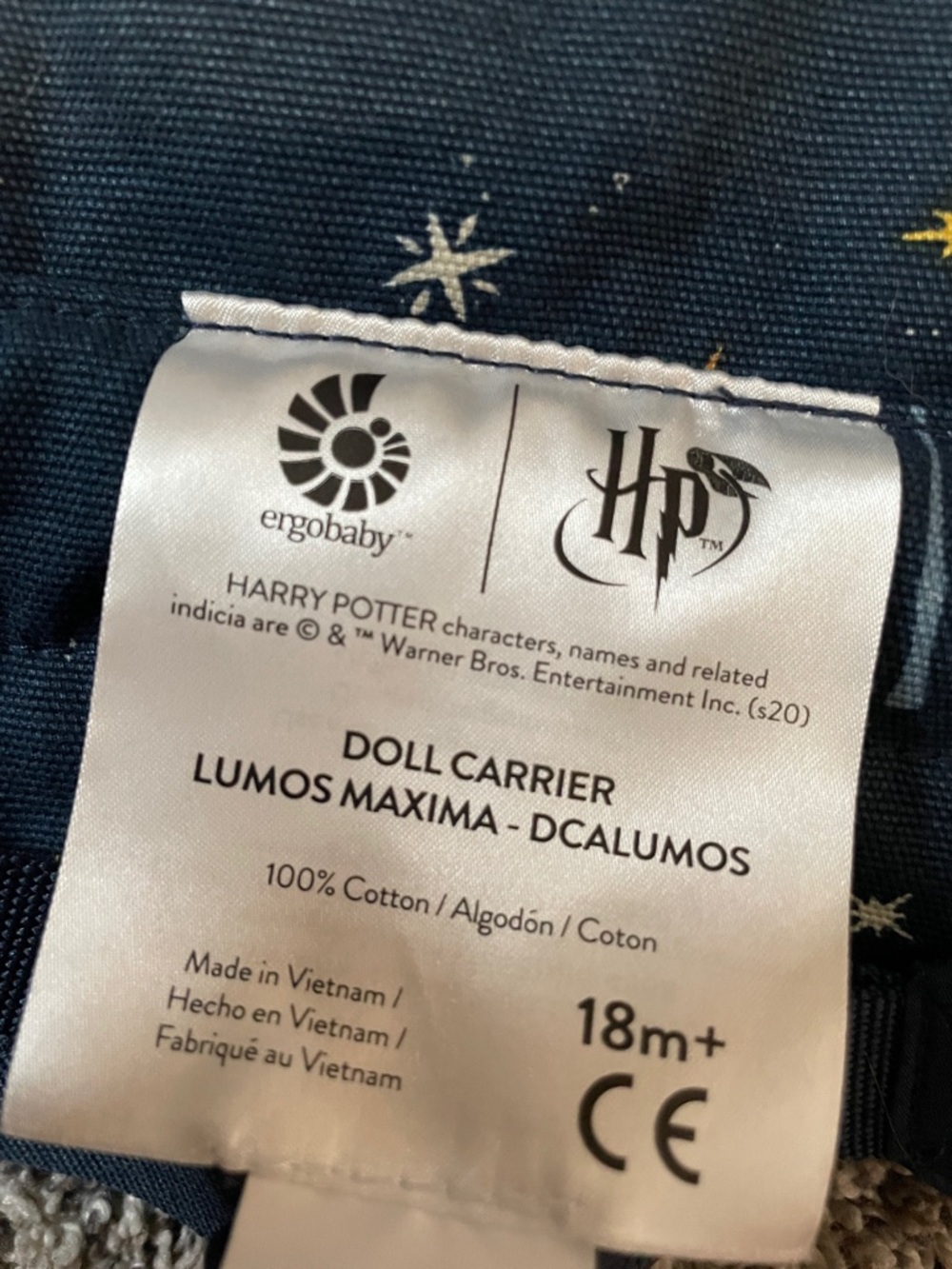Ergobaby Doll Carrier Harry Potter Design - Picture 5 of 5